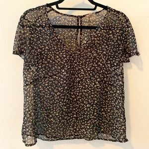 Ecoté, Semi See Through Blouse